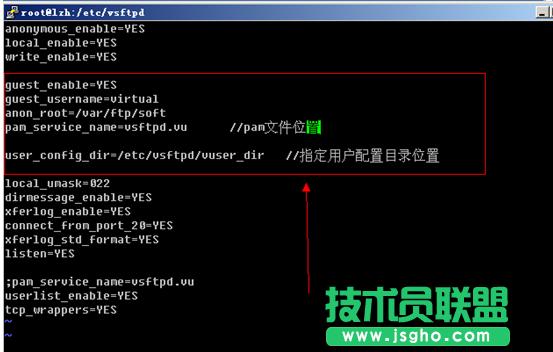 vsftpd�ļ���ݔ��������������