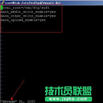 vsftpd�ļ���ݔ��������������