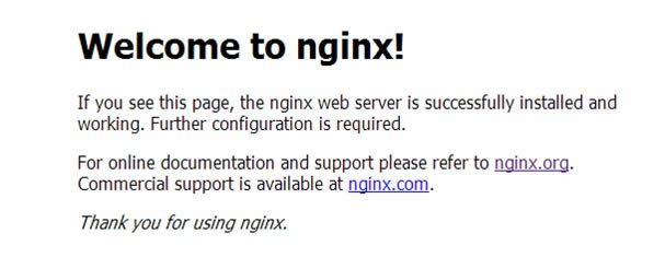 搭建Nginx+php+mysql