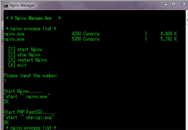 搭建Nginx+php+mysql