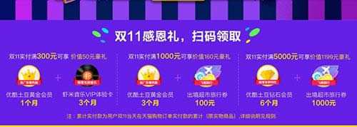 再見雙11感恩禮 再見雙11感恩禮