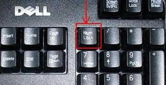 筆記本小鍵盤打開