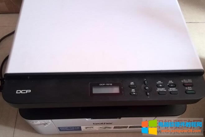 兄弟MFC-1519打印機開機提示上蓋沒合解決方法,附拆機教程