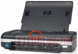 在中上角(正面)查找打印機(jī)型號(hào)