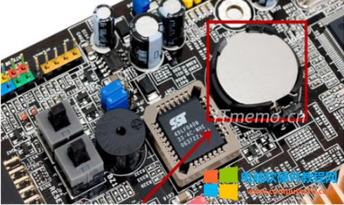 BIOS電池沒有電了,解決方法是更換電池。