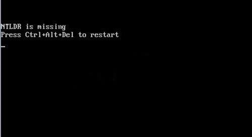 電腦開機(jī)出現(xiàn)ntldr is missing<a href='/guzhang/' target='_blank'><u>故障</u></a>解決1