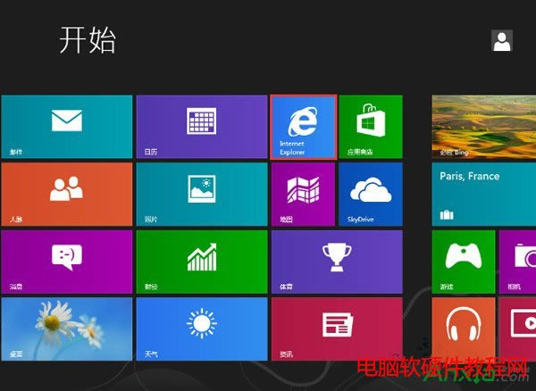 Win8ϵ�y(t��ng)�_ʼ��Ļ�Л]��IE�g�[����ν�Q