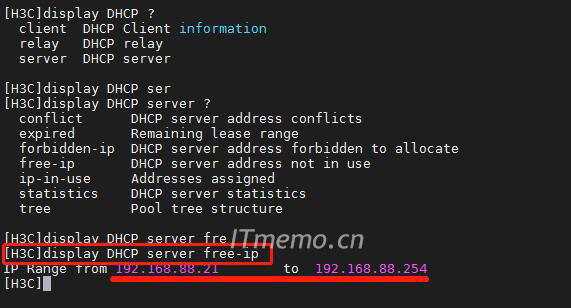 H3c���Q�Cdhcp�ų�ip���Ô�(sh��)��(j��)����ֹ�Ԅӷ���ĳ����IP