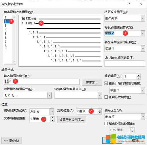 WordՓ���Ű�֮����б��P���}��ʽ