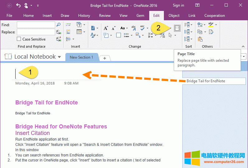 ����һ��ʹ�� OneNote �ṩ�Ę�(bi��o)�}���O(sh��)������(bi��o)�}