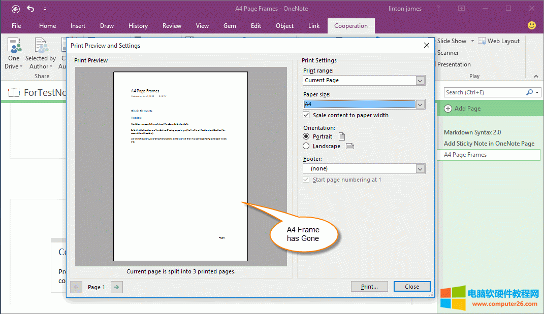 �ٴδ�ӡ�A�[�����Կ��� A4 ߅���ѽ���ʧ