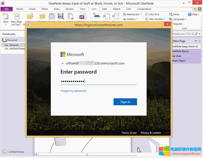 OneNote �ĵ��΢ܛ������WУ�~���Ĵ���
