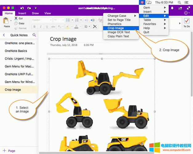 �x�� Mac OneNote �еĈDƬ���c���䌚�ˆεļ��ÈDƬ����