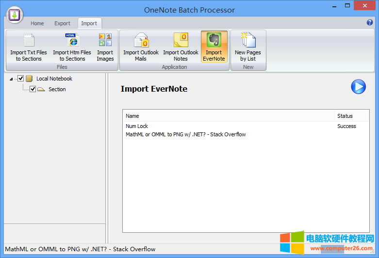 OneNote��Ό���EverNoteӡ��Pӛ��enex�ļ�