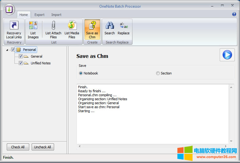��α���OneNote�Pӛ����օ^��chm�ļ�