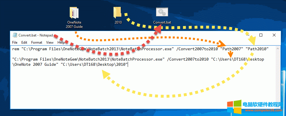 �� Windows ��ӛ�±�ܛ���Є�(chu��ng)��һ�� .bat ��̎���ļ�
