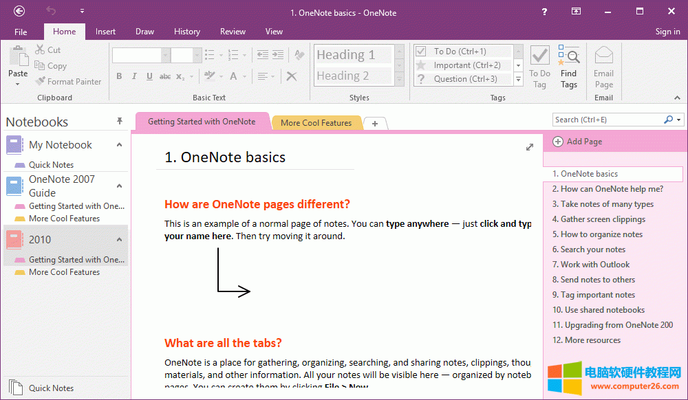 �� OneNote 2016 ���_ 
