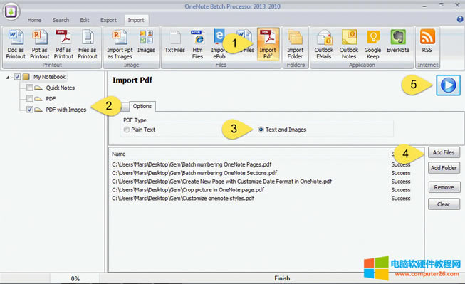 ���ı����DƬ�ķ�ʽ��(d��o)�� PDF �� OneNote ��