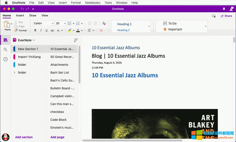 �� OneNote for Mac ��ͬ���Ͳ鿴��(d��o)���M(j��n)�е����
