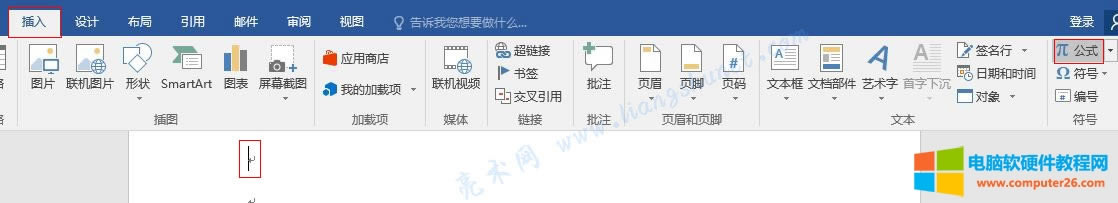 Word 2016 ݔ�빫ʽ�֔�