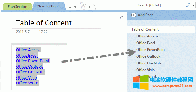 OneNote����θ����x�ж��䄓�������