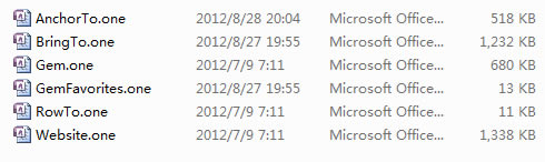 OneNote����Ώ�(f��)�����µĂ���ļ���ͬ�r�ļ����������ڸ�ʽ