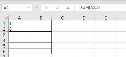 SUM公式實現(xiàn)遞增
