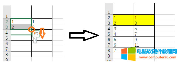 數(shù)字下拉遞增