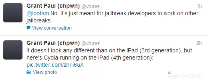 �O��iPad4����Խ�z���ƽ�:������&chpwn�l��ţ?