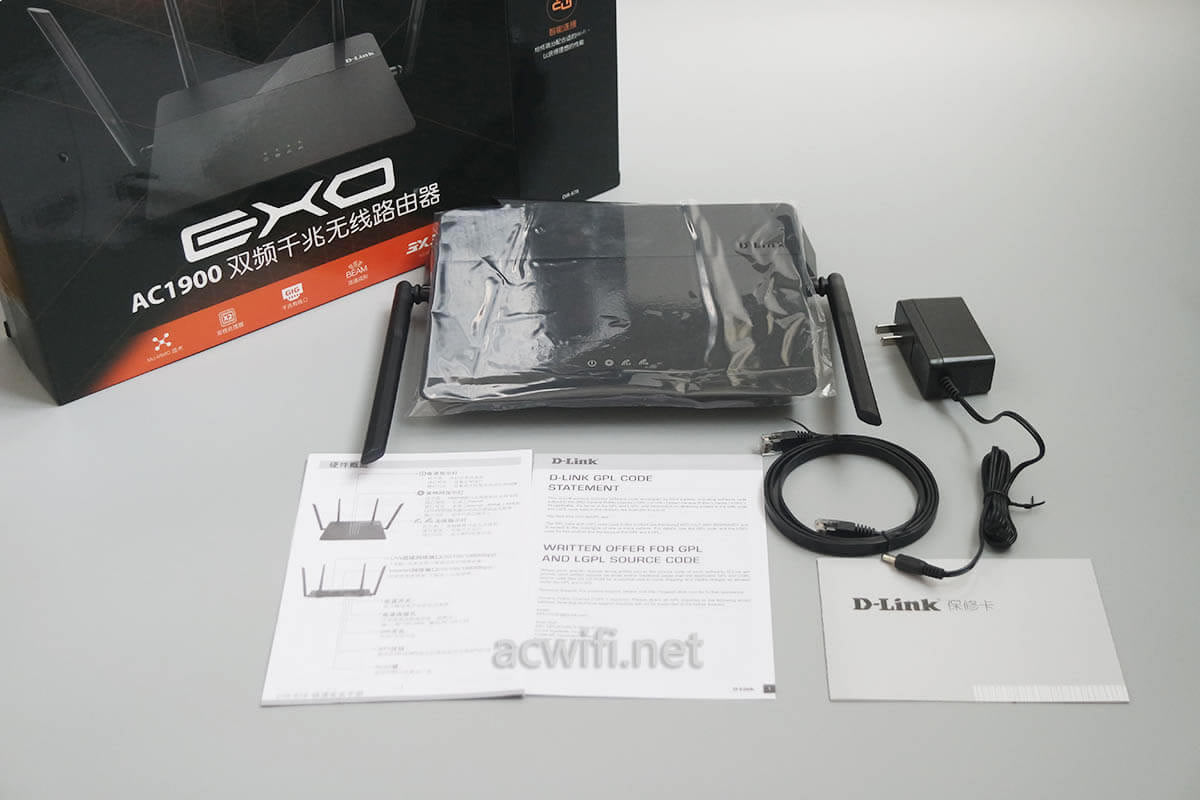 友訊DIR878拆機 AC1900無線路由器