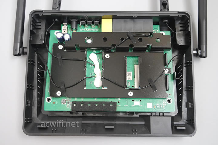 友訊DIR878拆機 AC1900無線路由器