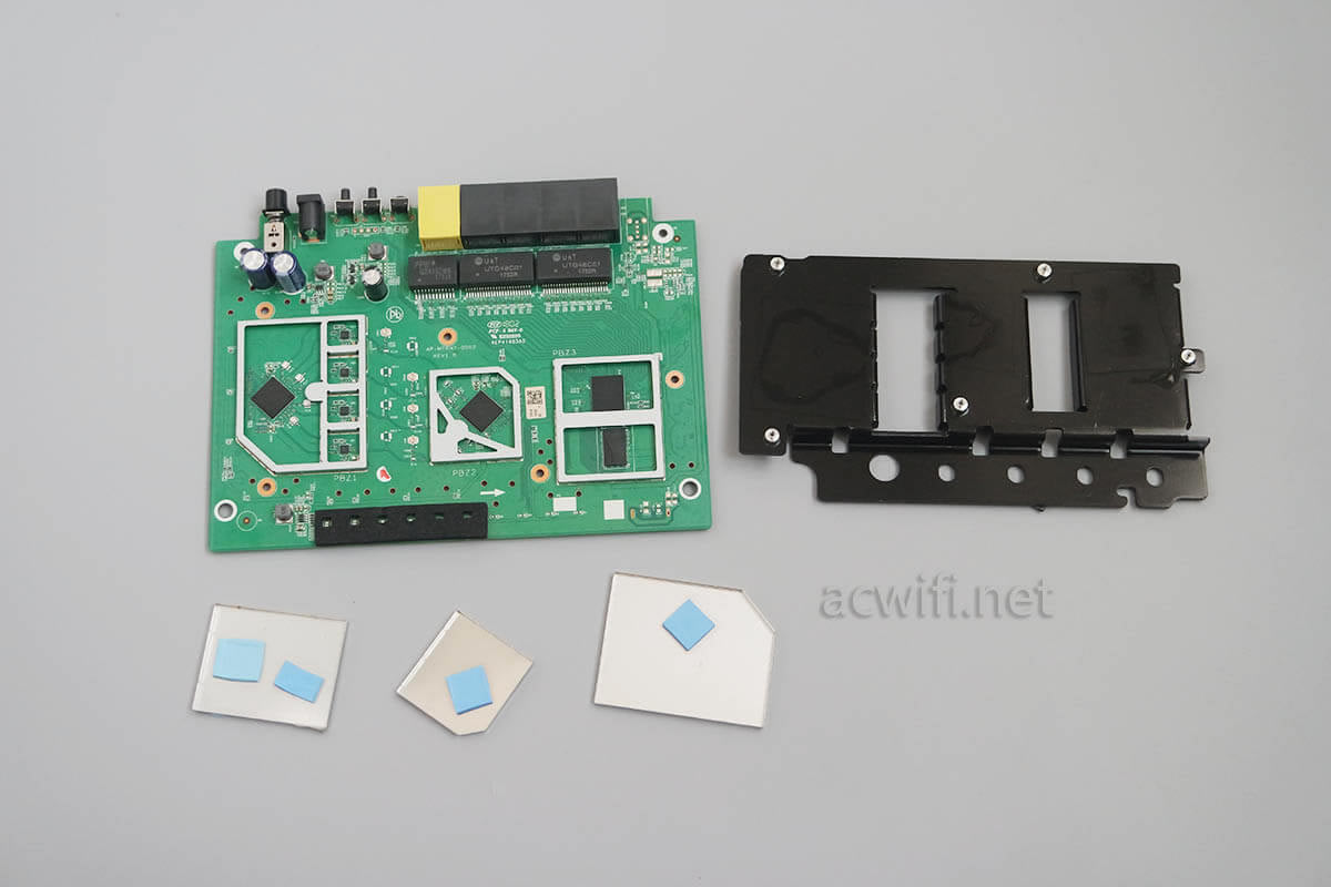 友訊DIR878拆機 AC1900無線路由器