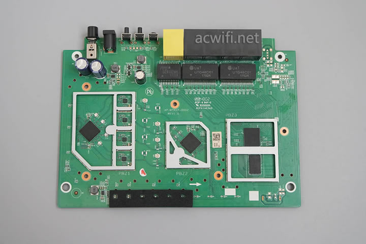 友訊DIR878拆機 AC1900無線路由器