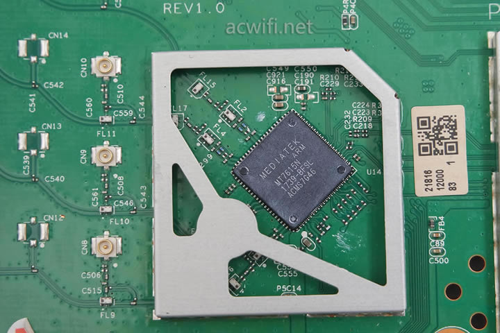 友訊DIR878拆機 AC1900無線路由器