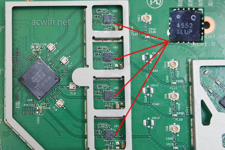 友訊DIR878拆機 AC1900無線路由器