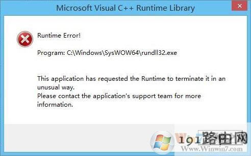 Win10ϵ�y���Α���ʾruntime error��ô�k��