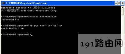 WinXPϵ�y���_exe�ļ��Ľ�Q����