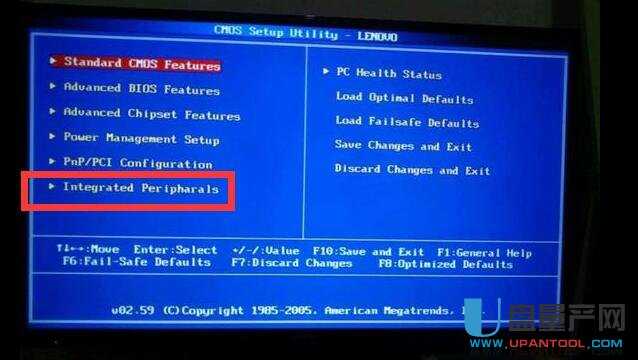 Integrated Peripherals�x�λ��