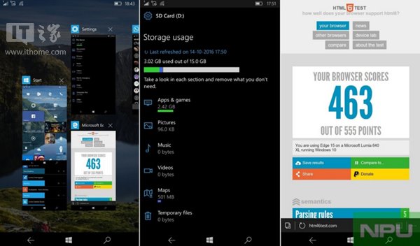 Win10 Mobile RS2預(yù)覽版14946更新內(nèi)容 三聯(lián)