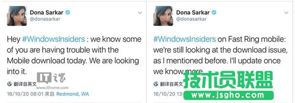 ΢ܛ���Ƚ㣺���{���QWin10 Mobile RS2�A�[��o���������}