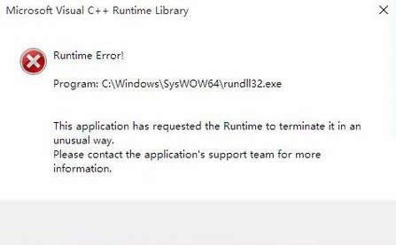 Win10���b runtime errorʧ����runtime error��ô��Q��