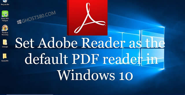 Adobe Acrobat��Reader for Windows 10�p���O��