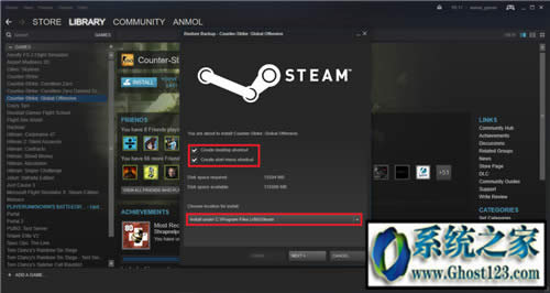 ��΂�ݺͻ֏�Windows 10��Steam���Α�