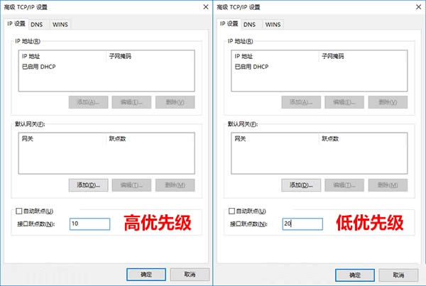 教你在Win10系統下進行網絡優先級的調整