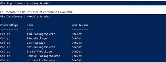 Win10ϵ�y(t��ng)�¹���OneGet��ʲô�� ��(li��n)