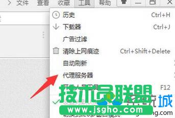 找到代理服務(wù)器選項