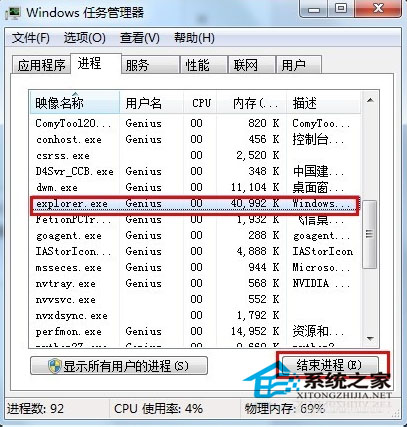 win7��Ş��ϵ�y�У���β���U�P�o������ռ�ó�����ϣ�