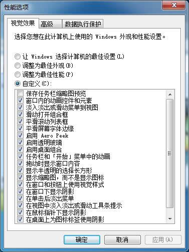 windows7顯示窗口變慢的原因如何解決