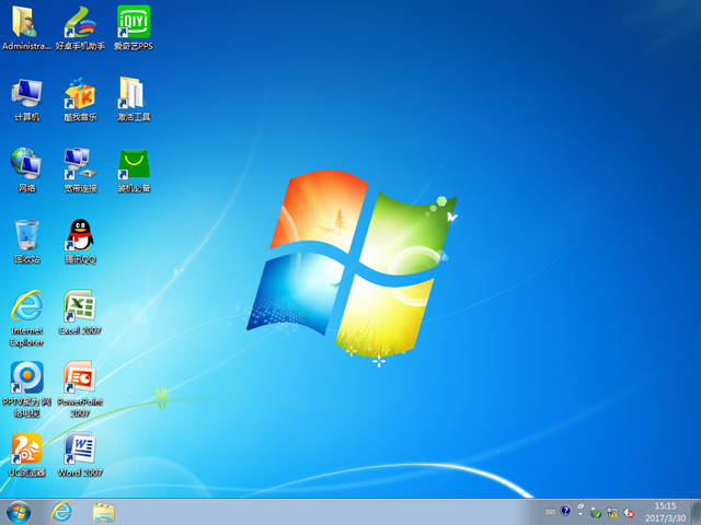 風林火山 GHOST WIN7 SP1 X86 電腦店裝機版 V2017.04 (32位)