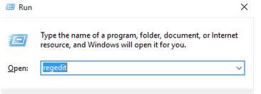 輸入regedit 輸入regedit